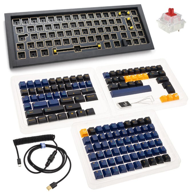 Ducky Outlaw 65 Gaming Keyboard, Barebone - black (ANSI) image number 0