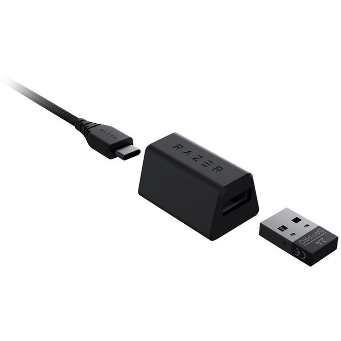 Razer DeathAdder V3 Pro Wireless Gaming Mouse - black image number 5
