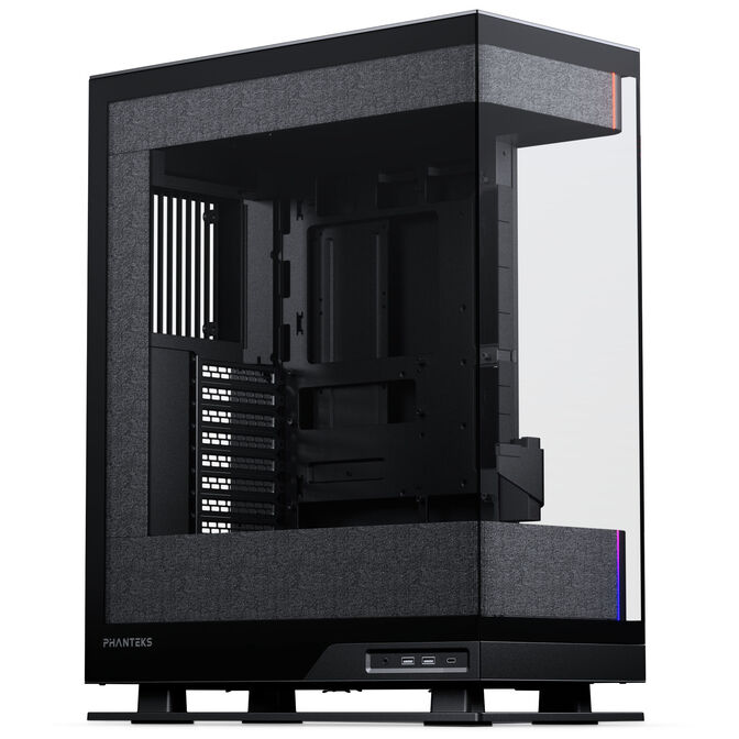 Phanteks Evolv X2 Matrix PC-Geh&auml;use, Midi-Tower, E-ATX, Tempered Glass, Matrix LED - schwarz image number 1