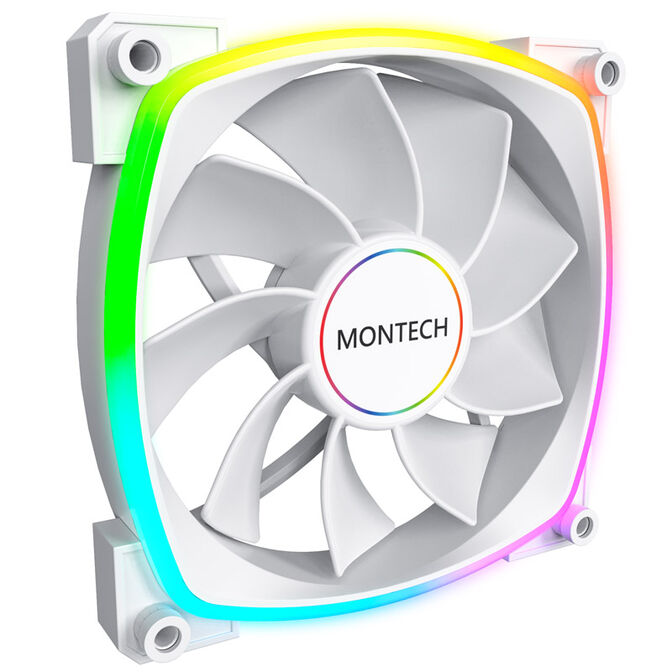 Montech RX140 PWM ARGB Reverse L&uuml;fter- 140mm, wei&szlig; image number 0