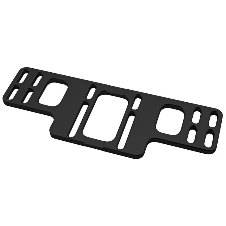 Singularity Computers Protium Vertical Mount for pumps and reservoirs  - black image number 2