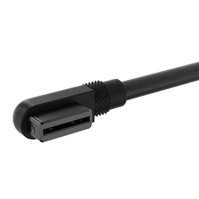 Corsair iCUE LINK Cable Connector 90 Degree - Black, 20 cm 2-Pack image number 3