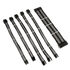 Kolink Core Adept Braided Cable Extension Kit - Black/Grey image number null