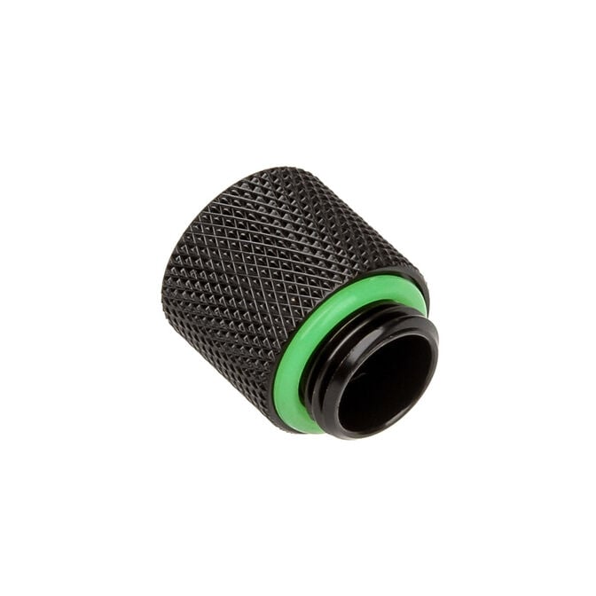 Bitspower Adapter G1/4 Zoll AG auf G1/4 Zoll IG - 15mm, schwarz matt image number 1