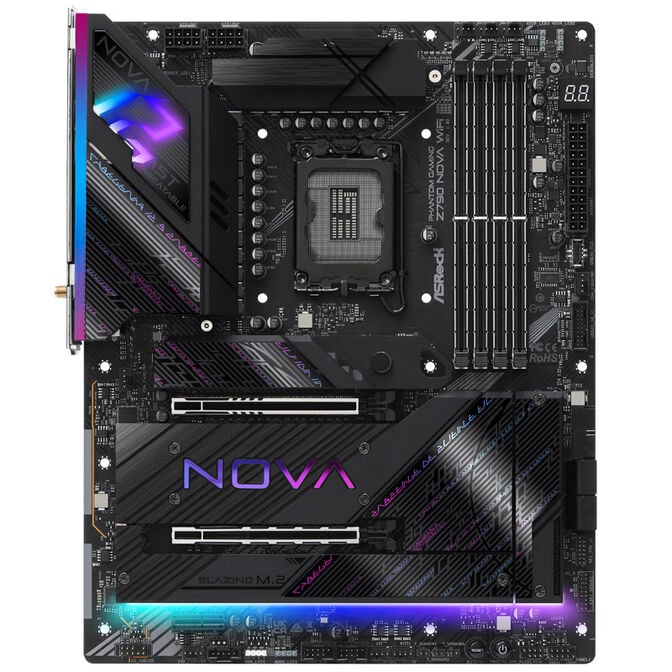ASRock Z790 Nova WiFi, Intel Z790 motherboard - Socket 1700, DDR5 image number 2