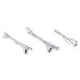 Lian Li UNI FAN P28 L&uuml;fter, 3er Pack - 120mm, wei&szlig; + 6x Side ARGB Stripes image number null