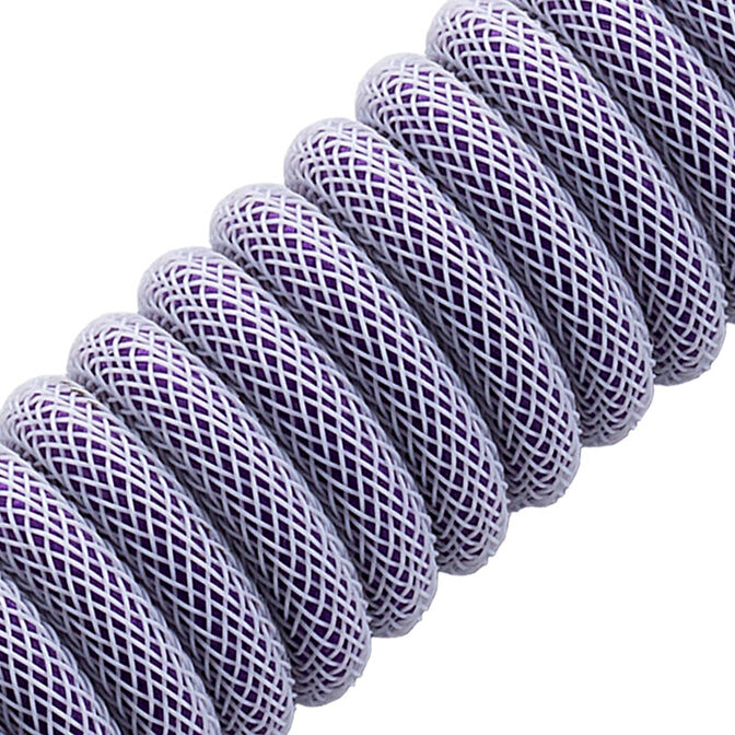 CableMod PRO Coiled Keyboard Cable USB-C zu USB Typ A, Rum Raisin - 150cm image number 1