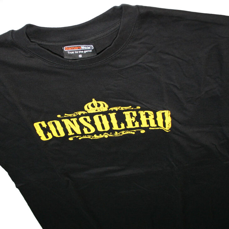 GamersWear CONSOLERO T-Shirt Black (M) image number 2