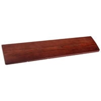 Glorious Tastatur-Handballenauflage, Full Size, Holz - rotbraun