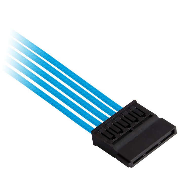 Corsair Premium Pro Sleeved Kabel-Set (Gen 4) - blau image number 4