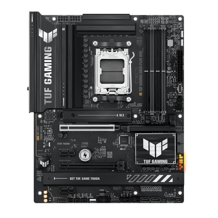 ASUS TUF Gaming B850-Plus WiFi Mainboard, Sockel AM5, AMD B850, ATX, DDR5 image number 2