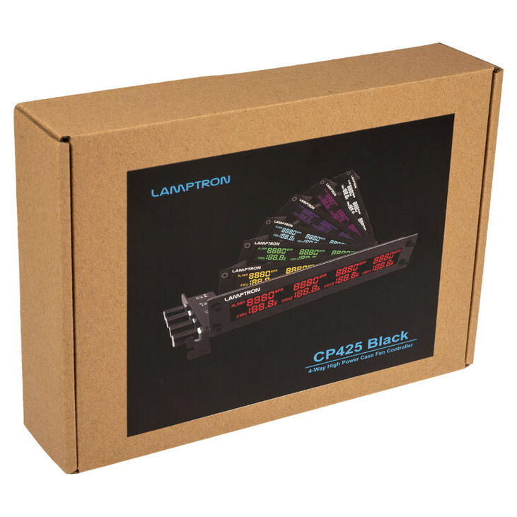 Lamptron CP425 PCI-Slot Lüftersteuerung mit Display image number 6