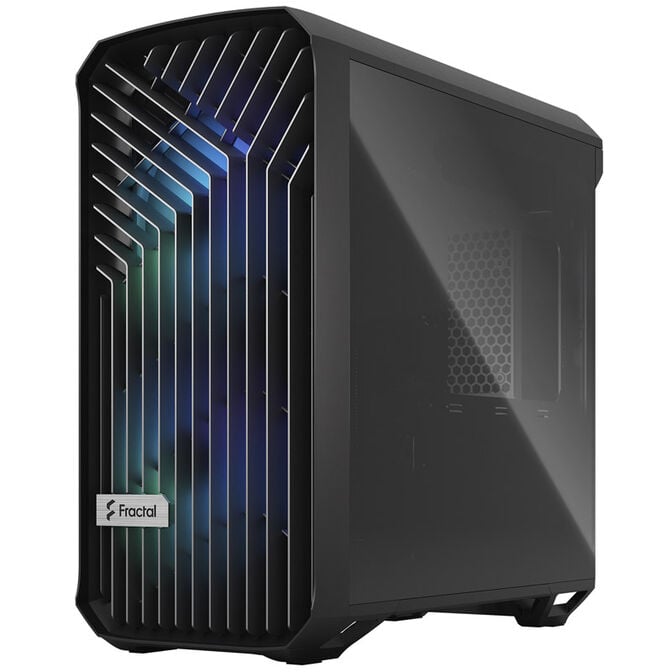 Fractal Design Torrent Compact RGB Midi-Tower Light Tint, Tempered Glass, schwarz image number 2