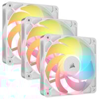 Corsair RS Series RS120-R ARGB PWM-Lüfter - 3er-Pack, 120 mm, weiß