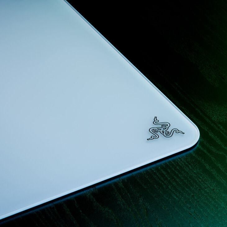 Razer Atlas Tempered Glass Gaming Mauspad - weiß image number 4