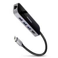 AXAGON HMC-6GL USB Hub, 3x USB 3.0, 1x RJ-45, 1x HDMI
