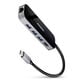 AXAGON HMC-6GL USB Hub, 3x USB 3.0, 1x RJ-45, 1x HDMI