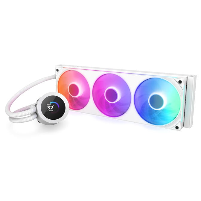 NZXT Kraken Plus 360 RGB AiO Wasserk&uuml;hlung - 360mm, wei&szlig; image number 1
