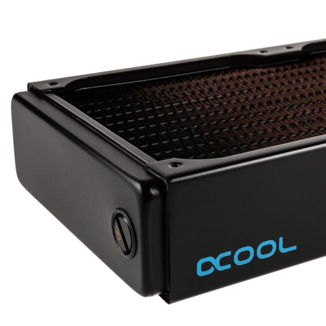 Alphacool NexXxoS V.2 XT45 Full Copper Radiator - 480mm, black image number 3