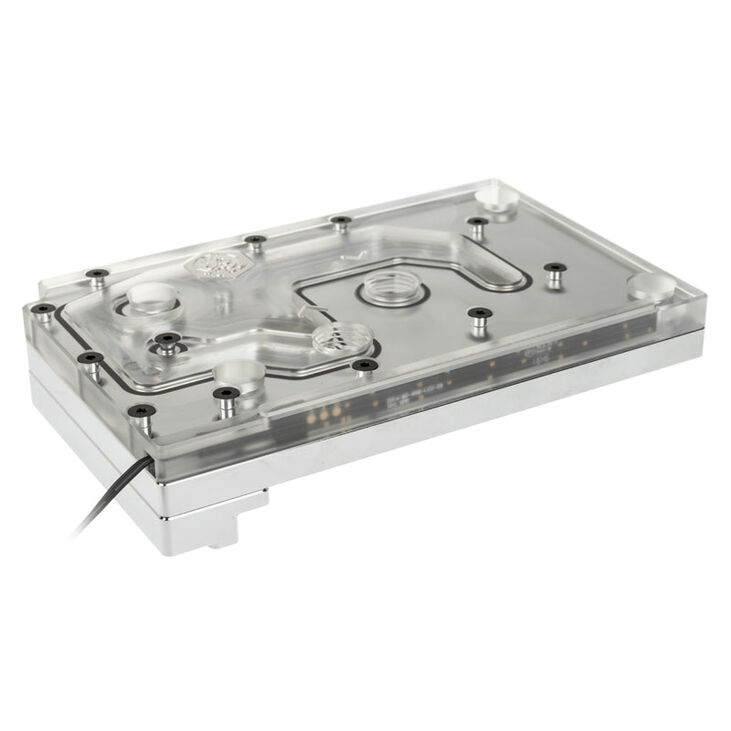 Bitspower Monoblock für ASRock X399M Taichi RGB Nickel - Acryl image number 1