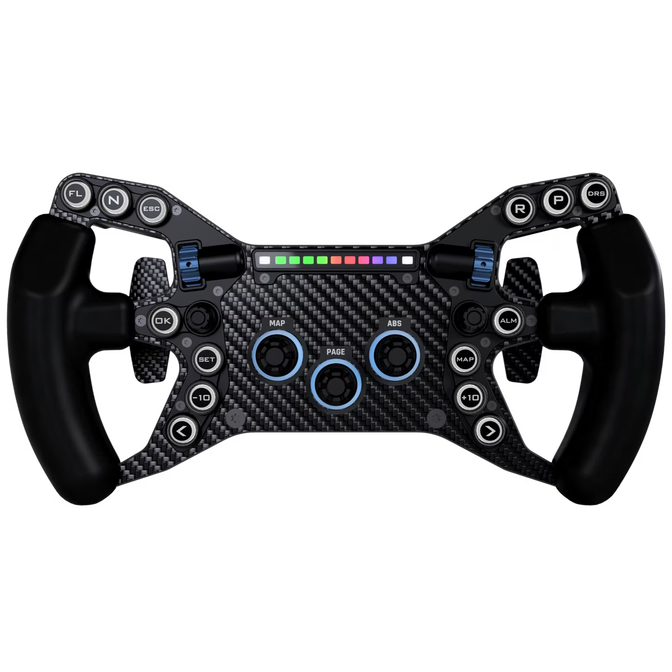 Base Performance Simulators FW1 Formula Wheel Simracing-Lenkrad, RGB &ndash; schwarz/carbon image number 0