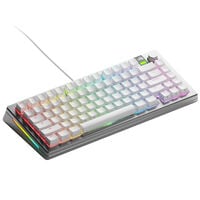 Glorious GMMK 3 Pro 75% Custom Gaming Keyboard - Pre-Built, ANSI (US), Fox Switches, Silver