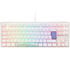 Ducky One 3 Classic Pure White TKL Gaming Tastatur, RGB LED - MX-Clear image number null