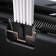 Corsair Premium Sleeved 2x 8-Pin zu 12V-2x6-Kabel, f&uuml;r Typ-4-Netzteil - wei&szlig; image number null
