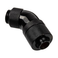 Alphacool HF 13/10 Anschraubtülle 45 Grad drehbar G1/4 - schwarz