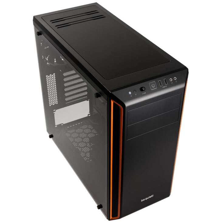 be quiet! Pure Base 600 Mid Tower - orange Window image number 1