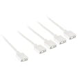 Kolink ARGB 1-4 splitter cable - 30cm, white image number null