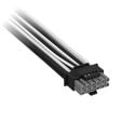 Corsair Premium Sleeved 2x 8-Pin to 12V-2x6 Cable, for Type-5 Power Supply - Black/White image number null
