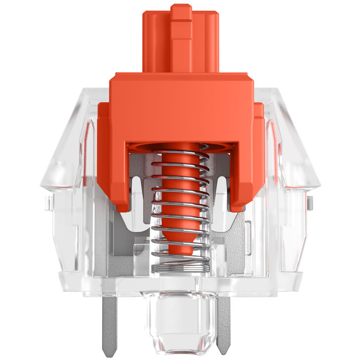Glorious Fox Switches, Mechanical, 3-Pin, Linear, MX-Stem, 45g - 110 Pieces image number 5