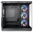 Thermaltake View 380 TG ARGB PC Case, Mid Tower, ATX, ARGB, Tempered Glass - Black image number null