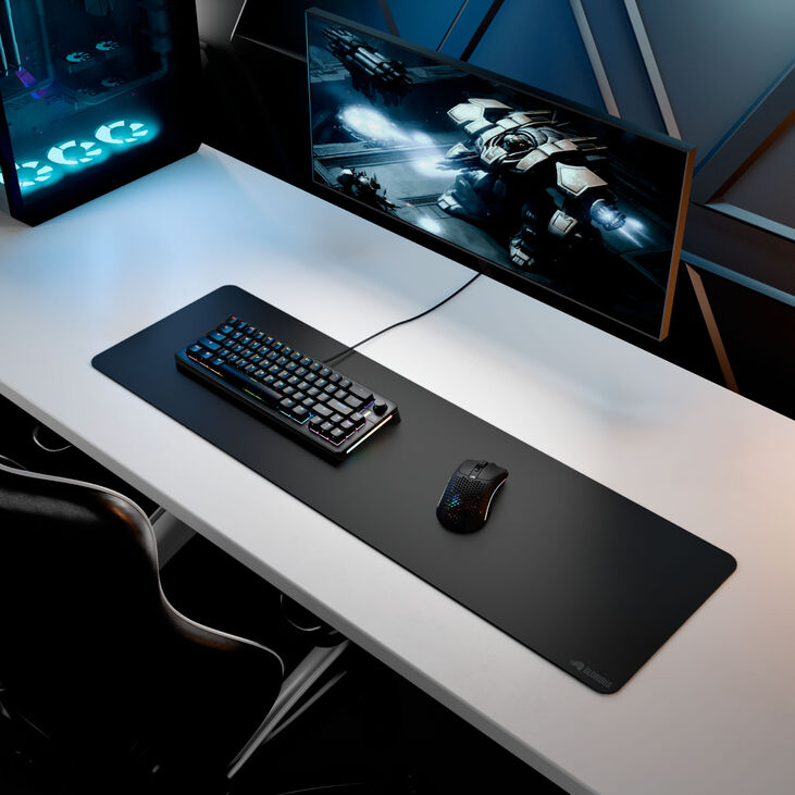 'Glorious Gaming Mouse Pad 2 L, edge-less, rubberised - 915 x 280mm, black' image number 5
