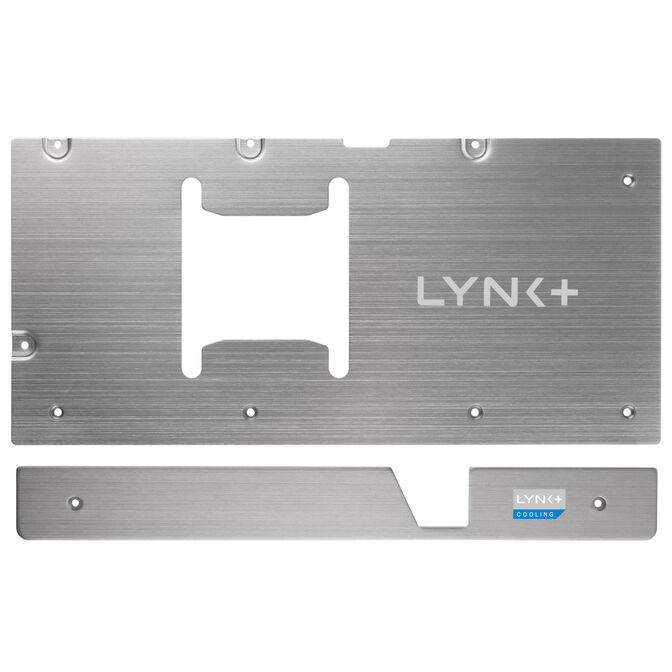 LYNK+ 5090 Plate Kit, GPU Backplate, Reference Design - silver image number 1