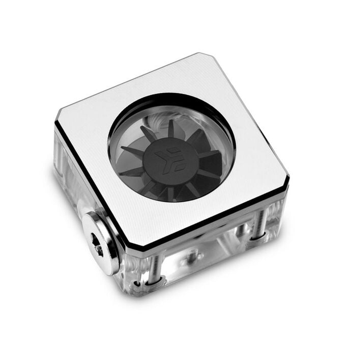 EK Water Blocks EK-Quantum Flowmeter D-RGB - Nickel image number 0