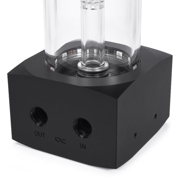 Alphacool Core 200 Aurora ARGB Ausgleichbehälter, Acryl - schwarz image number 5