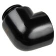 Alphacool Eiszapfen Adapter 90 Degree G1/4 inch Male to G1/4 inch Female - Black image number null