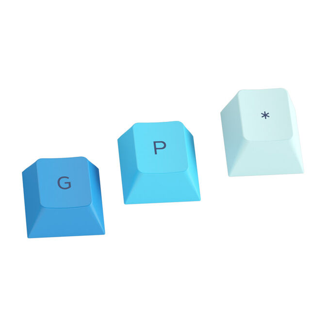 Glorious GPBT Keycaps - 114 PBT Tastenkappen, ANSI, US-Layout, Caribbean Ocean image number 1
