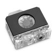 EK Water Blocks EK-Quantum Scalar Flowmeter Bottom-To-Top D-RGB - Black image number null