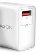 AXAGON ACU-QC19W Charger, 1x QC3.0/AFC/FCP/SMART, 19W - white image number null