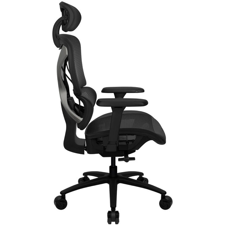 ThunderX3 XTC Ergonomischer Bürostuhl, Mesh - schwarz image number 3
