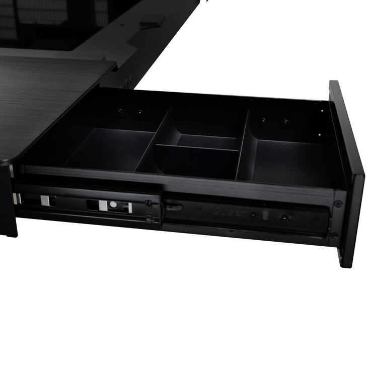 Lian Li DK07 Tischgehäuse, Dual-System-fähig, 2x E-ATX, höhenverstellbar - schwarz image number 14