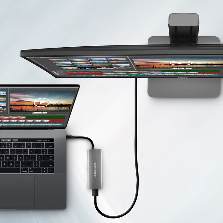 Axagon HMC-5G21 USB-C 10Gbps SPEEDSTER 5in1 hub image number 3