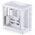 Jonsbo TK-4 Case, Midi Tower, ATX, Tempered Glass - White image number null