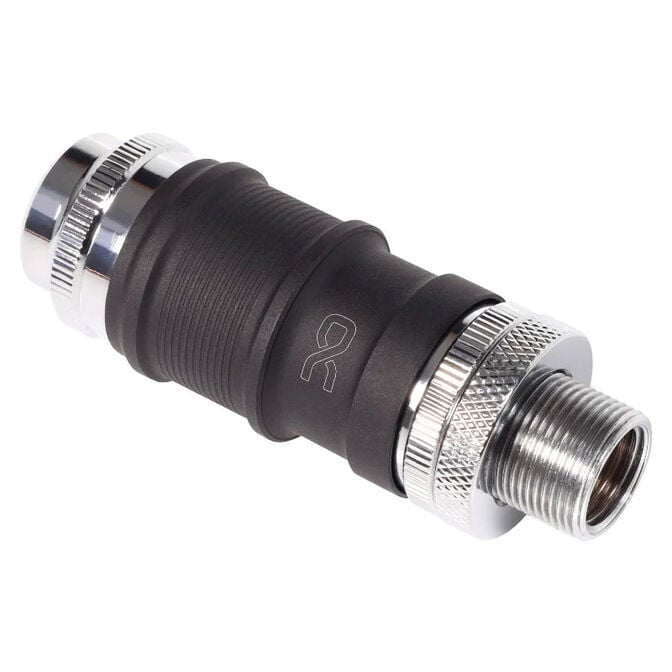 Alphacool ES quick release, BLH1A set, female-female, with bulkhead fitting image number 2