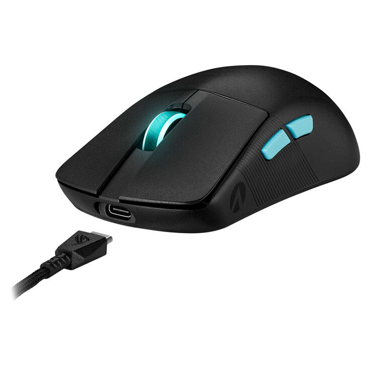 ASUS ROG Harpe Ace Aim Lab Edition Gaming Maus - schwarz image number 6