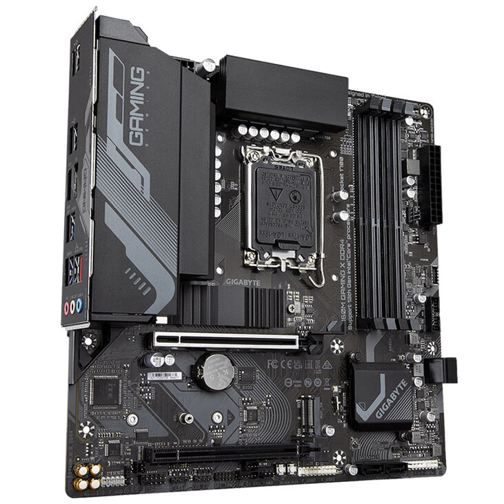 GIGABYTE B760M Gaming X DDR4 Mainboard, Sockel 1700, Intel B760, Micro-ATX, DDR4 image number 1