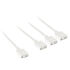 Kolink ARGB 1-3 splitter cable - 30cm, white image number null